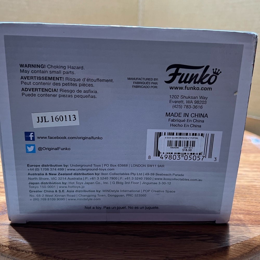 Funko Drogon #46 6 inch Hot Topic Exclusive - Picture 6 of 6